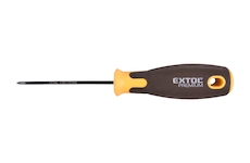 EXTOL PREMIUM 8819275 šroubovák křížový PZ SUPERGRIP, PZ 0x75mm, CrV