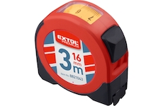 EXTOL PREMIUM 8821043 metr svinovací s odečítacím okénkem, 3m, š. pásku 16mm