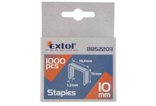 EXTOL PREMIUM 8852201 spony, balení 1000ks, 6mm, 10,6x0,52x1,2mm