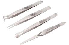 EXTOL PREMIUM 8859100 pinzety nerez, sada 4ks