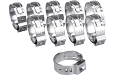 EXTOL PREMIUM 8865175 spona na hadici, 10ks, 17,8mm, INOX