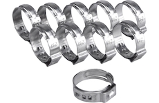 EXTOL PREMIUM 8865178 spona na hadici, 10ks, 21mm, INOX
