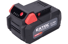 EXTOL PREMIUM 8895782 baterie akumulátorová GARDEN20V, 20V Li-ion, 4000mAh