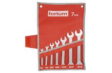 FORTUM 4730103 klíče ploché, sada 7ks, 6-19mm