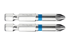 FORTUM 4741312 hrot křížový pozidriv, sada 2ks, PZ 2x50mm, S2