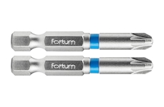 FORTUM 4741313 hrot křížový pozidriv, sada 2ks, PZ 3x50mm, S2