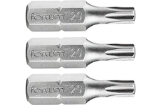 FORTUM 4741420 hrot TORX, sada 3ks, T 20x25mm, S2