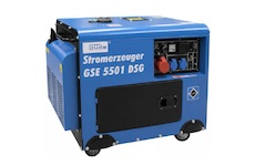 Güde 40588 dieselový generátor proudu gse 5501 dsg