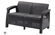 Keter CORFU LOVE SEAT - grafit 206211