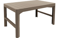 Keter stůl LYON rattan - cappuccino 232296