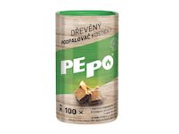Podpalovač PE-PO dřevný pevný, 100 ks, rozpalovač na gril, kamna, krby, kamna 2171069