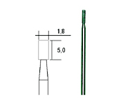 Proxxon Diamantový stopkový brousek válec 1 mm 28240
