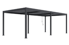 Rojaplast Bioklimatická pergola INTRO DUO 7,2x3,6 m, hliník - volně stojící 7364