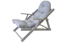 Rojaplast BORNEO lehátko dřevěné - šedá 50318-716 145/5