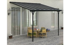 Rojaplast BRUCE F pergola - ŠEDÝ polykarbonát B436/1