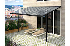 Rojaplast BRUCE H pergola - TRANSPARENTNÍ polykarbonát B557