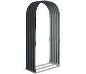 Rojaplast dřevník SUN OVÁL 103x40x200cm WS-T1