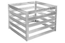 Rojaplast Kompostér plechový  560L 93x93x70cm CP006-A