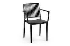 Rojaplast Křeslo BARS ARMCHAIR - černá 461900