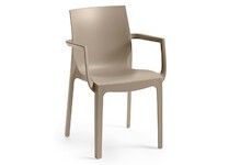 Rojaplast Křeslo EMMA ARMCHAIR- taupe 481802