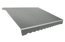 Rojaplast Náhradní látka k markýze 3,95x2,5m ŠEDÁ (P4512) 381/61