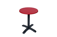 Rojaplast stolová TOPALIT deska RED o80 cm 3480/44
