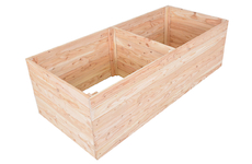 Rojaplast záhon vyvýšený PREMIUM MODŘÍN 160x70x50cm dřevěný 9215