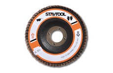 Stavtool BS115100 Kotouč brusný lamelový korund | 115 mm zr. 100