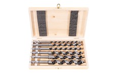 Stavtool P11160 Sada hadovitých vrtáků do dřeva 6 dílů | 460 mm, dřevěný box