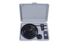 Stavtool P11804 Sada vykružovacích korunek 16 dílů | 19-127 mm, plastový box