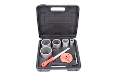 Stavtool P11838 Sada vykružovacích diamantových korunek 8 dílů | 33-83 mm, PVC obal