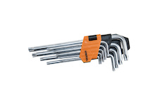 Stavtool P16613 Sada TRX klíčů s otvorem 9 dílů | T10-T50