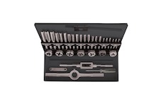 Stavtool P19182 Sada závitníků a závitových oček 32 dílů | M3-M12