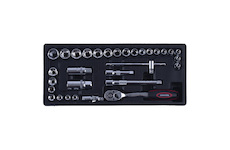 Stavtool PWT110 Sada hlavic šestihranných 3/8