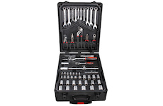 Stavtool PWT188 Sada nářadí v pojízdném boxu 188 dílů | 370x210x520 mm, hliníkový box