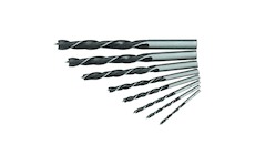 Stavtool ST23800 Sada vrtáků do dřeva 8 dílů | 3-10 mm, PVC obal