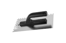 Stavtool ZN31021  Hladítko nerezové zubové | 270x127 mm, zub 4x4 mm