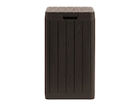 TOOMAX RIO GARDEN zahradní plastový koš 80 L - hnědá Z0480RAA03500
