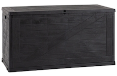 TOOMAX WOOD zahradní plastový úložný box 420 L - grafit Z0163R0--4100