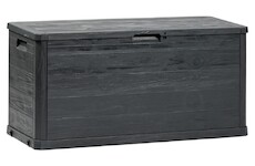 TOOMAX WOODYS zahradní plastový úložný box 280 L - grafit Z0164R0--4100