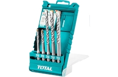 TOTAL TAC190501 Vrtáky do betonu, sada 5sk, SDS plus, industrial