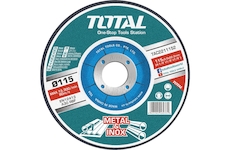 TOTAL TAC2211155 Kotouče řezné na kov, 115x22,2, 10ks