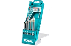 TOTAL TACSD7256 Vrtáky do skla, sada 5ks, industrial