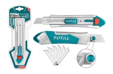 TOTAL TG5121806 Nůž ulamovací kovový s kovovou výztuhou, SK5