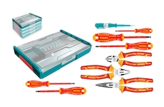 TOTAL THKTV02H091 Elektrikářské nářadí, sada 9ks, industrial