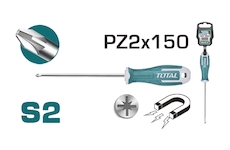 TOTAL THT26PZ2150 Šroubovák křížový pozidriv, 6x150mm, industrial