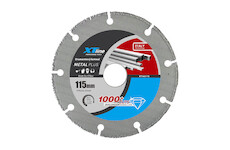 XTLINE XT163125 Kotouč univerzální na ocel, 125x1,2x22,2 mm