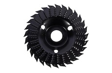 XTLINE XT164124 Kotouč rašplový s ozubením plochý hrubý, 125x3x22,2 mm