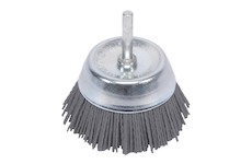 XTLINE XT22071 Kartáč nylonový hrnkový, šestihranná stopka, 63 mm zr. 80