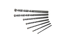 XTLINE XT69700 Sada vidiových vrtáků, válcová stopka 7 dílů, 4-12 mm, plastový obal
